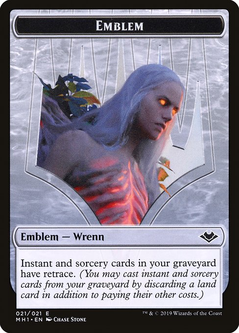 Wrenn and Six Emblem from Modern Horizons Tokens