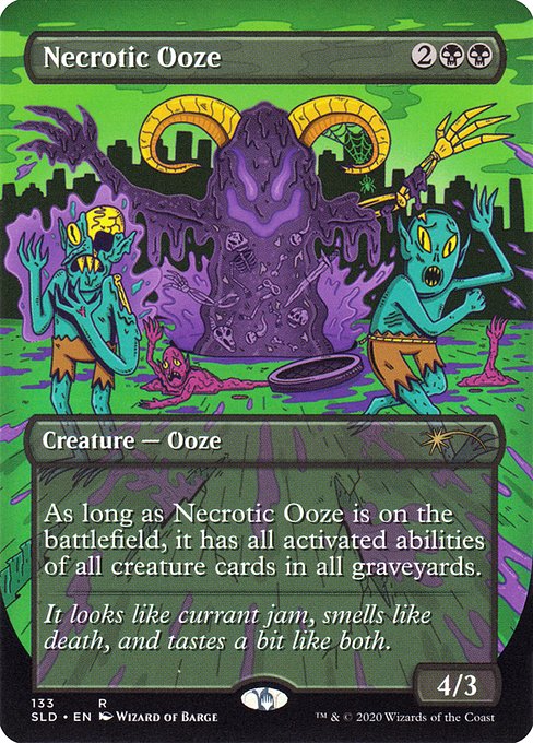 Necrotic Ooze from Secret Lair Drop