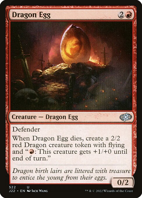Dragon Egg highlighted card art