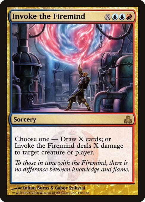 Invoke the Firemind from Guildpact