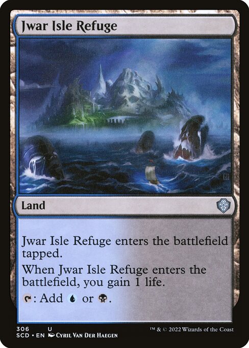 Jwar Isle Refuge highlighted card art