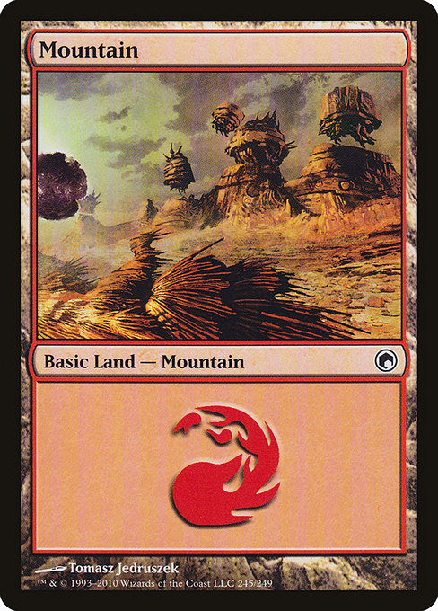 Mountain from Scars of Mirrodin