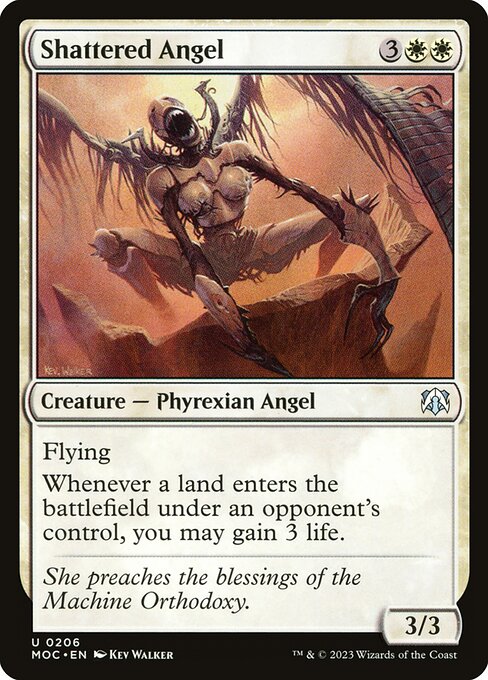 Shattered Angel from March of the Machine Commander
