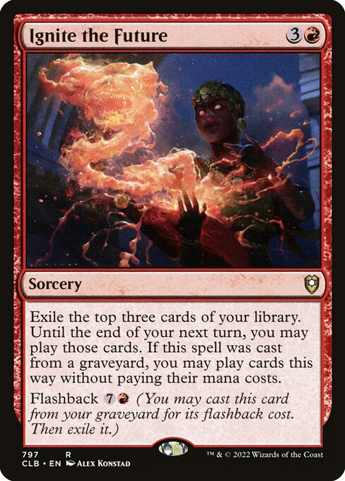 Ignite the Future from Commander Legends: Battle for Baldur's Gate