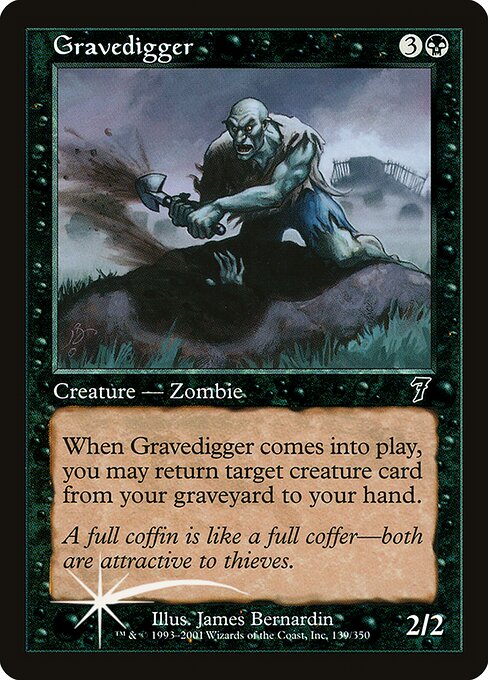Gravedigger from Seventh Edition