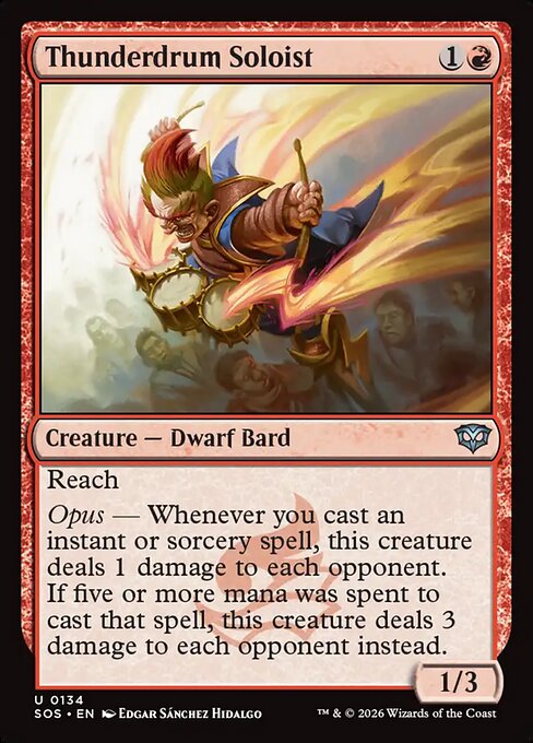 Thunderdrum Soloist from Secrets of Strixhaven