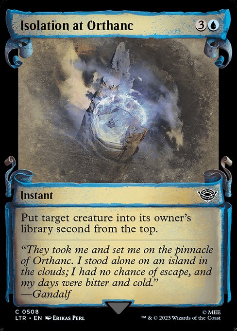 Isolation at Orthanc highlighted card art