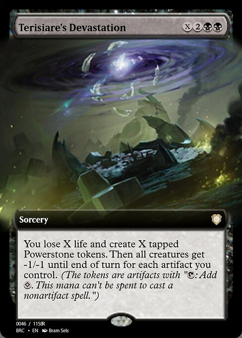 Terisiare's Devastation highlighted card art