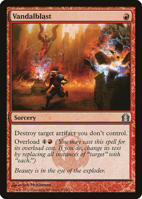 Vandalblast from Return to Ravnica