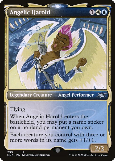 Angelic Harold from Unfinity