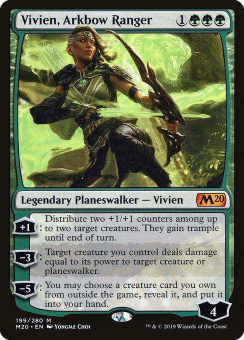 Vivien, Arkbow Ranger highlighted card art