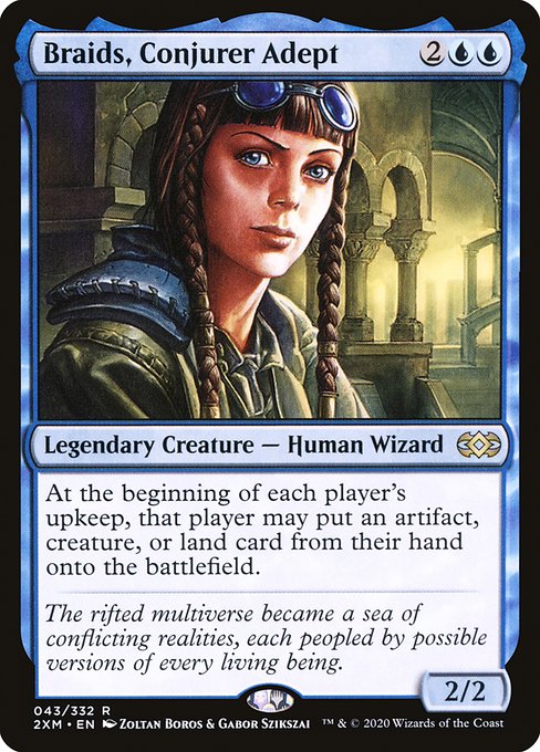 Braids, Conjurer Adept from Double Masters