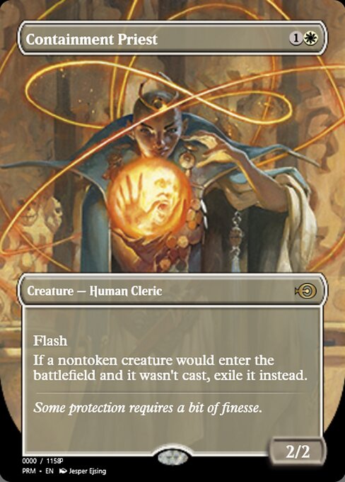 Containment Priest from Magic Online Promos