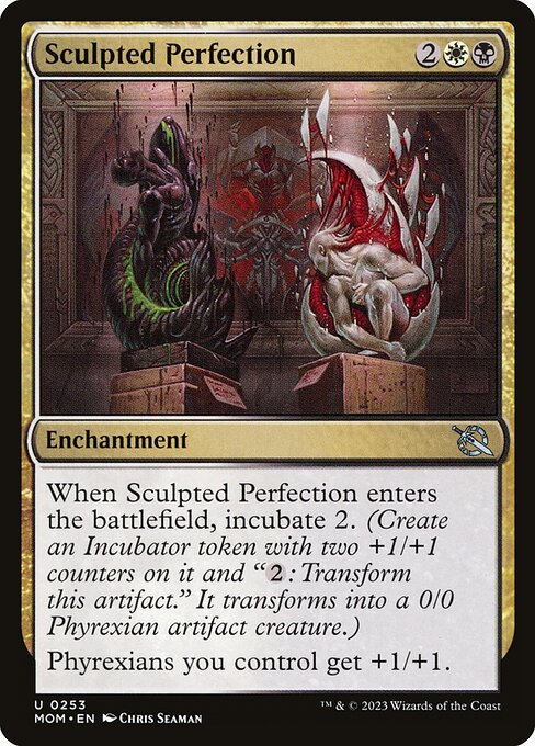 Sculpted Perfection highlighted card art