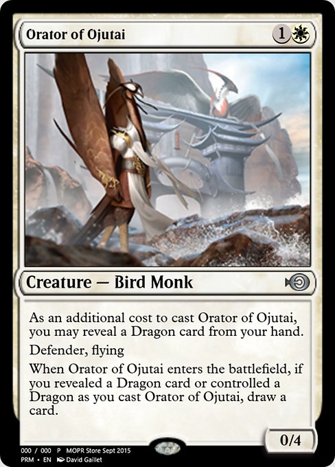 Orator of Ojutai from Magic Online Promos
