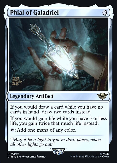 Phial of Galadriel from Tales of Middle-earth Promos