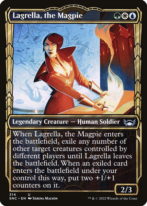 Lagrella, the Magpie highlighted card art