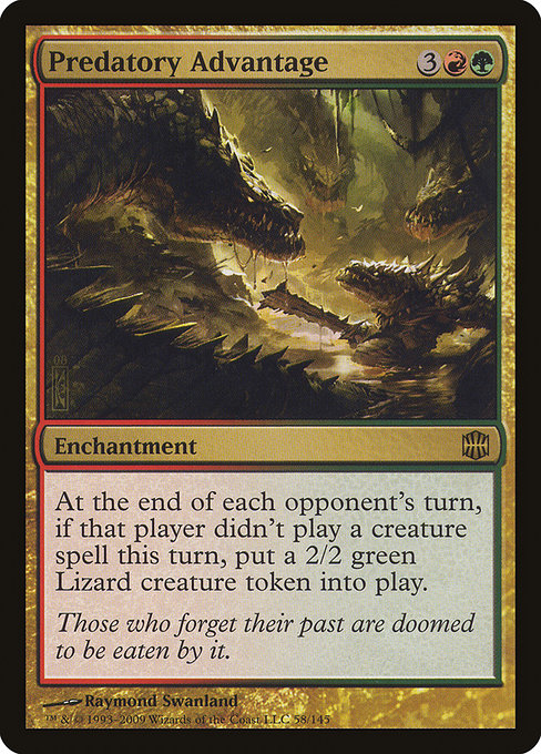 Predatory Advantage highlighted card art