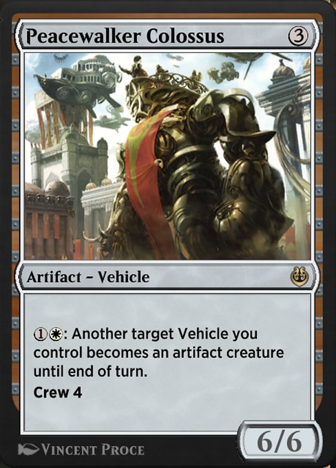 Peacewalker Colossus from Kaladesh Remastered
