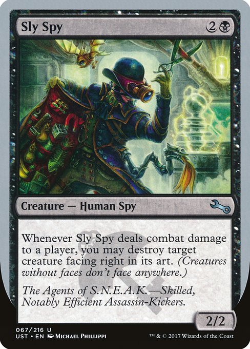 Sly Spy highlighted card art