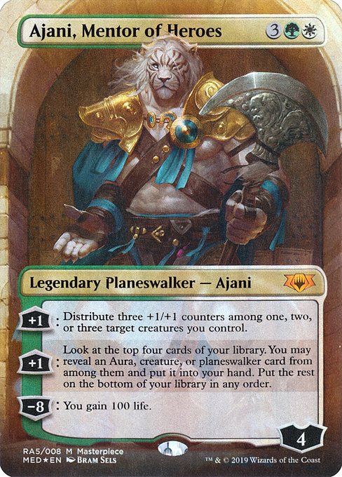 Ajani, Mentor of Heroes from Mythic Edition