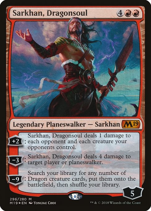 Sarkhan, Dragonsoul from Core Set 2019