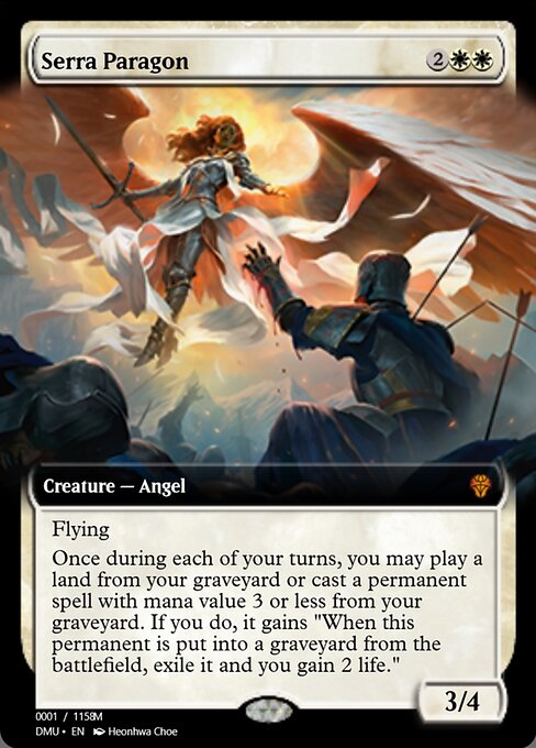 Serra Paragon highlighted card art