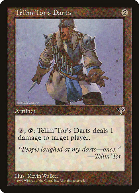 Telim'Tor's Darts highlighted card art