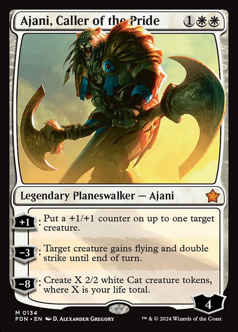 Ajani, Caller of the Pride from Foundations