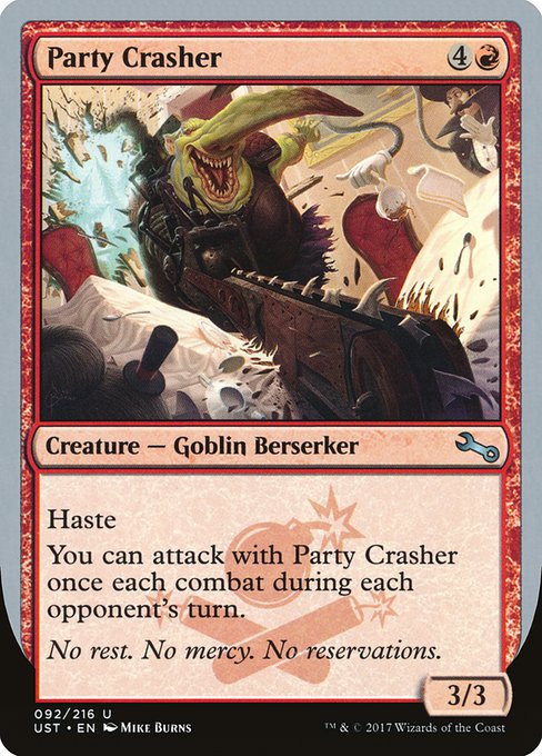 Party Crasher highlighted card art