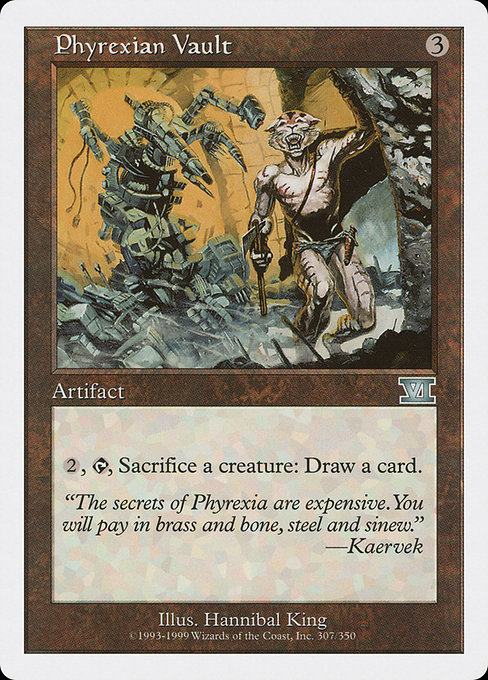 Phyrexian Vault from Classic Sixth Edition