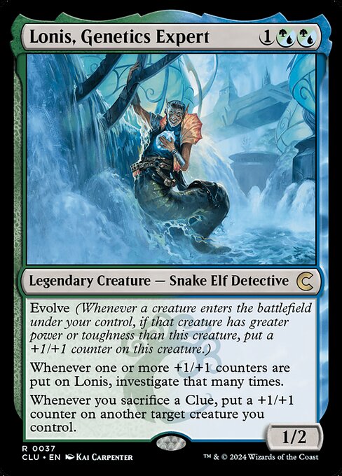 Lonis, Genetics Expert highlighted card art