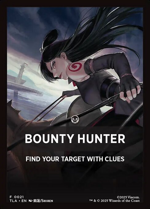 Bounty Hunter from Avatar: The Last Airbender Jumpstart Front Cards