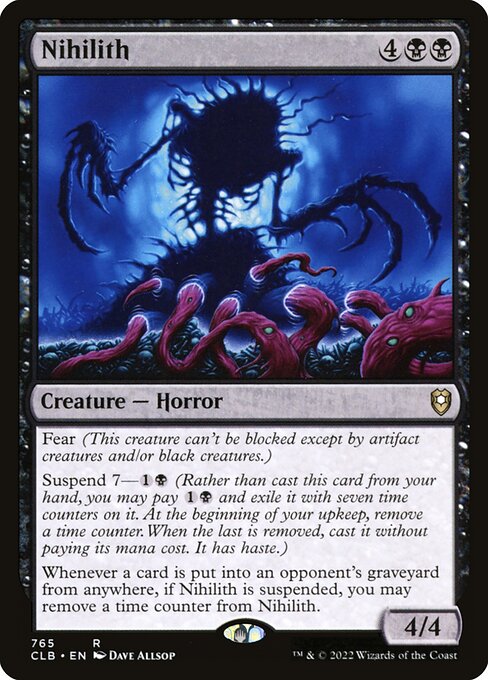 Nihilith highlighted card art