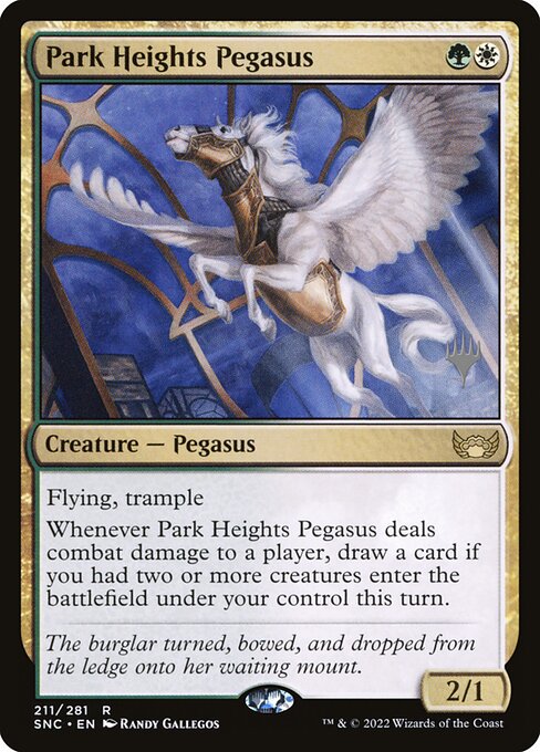 Park Heights Pegasus from Streets of New Capenna Promos
