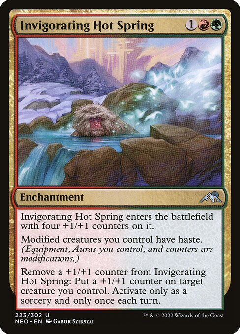 Invigorating Hot Spring highlighted card art