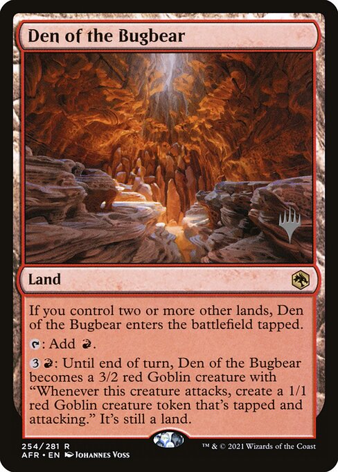 Den of the Bugbear from Adventures in the Forgotten Realms Promos