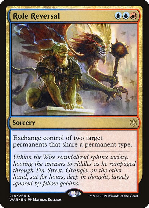 Role Reversal highlighted card art