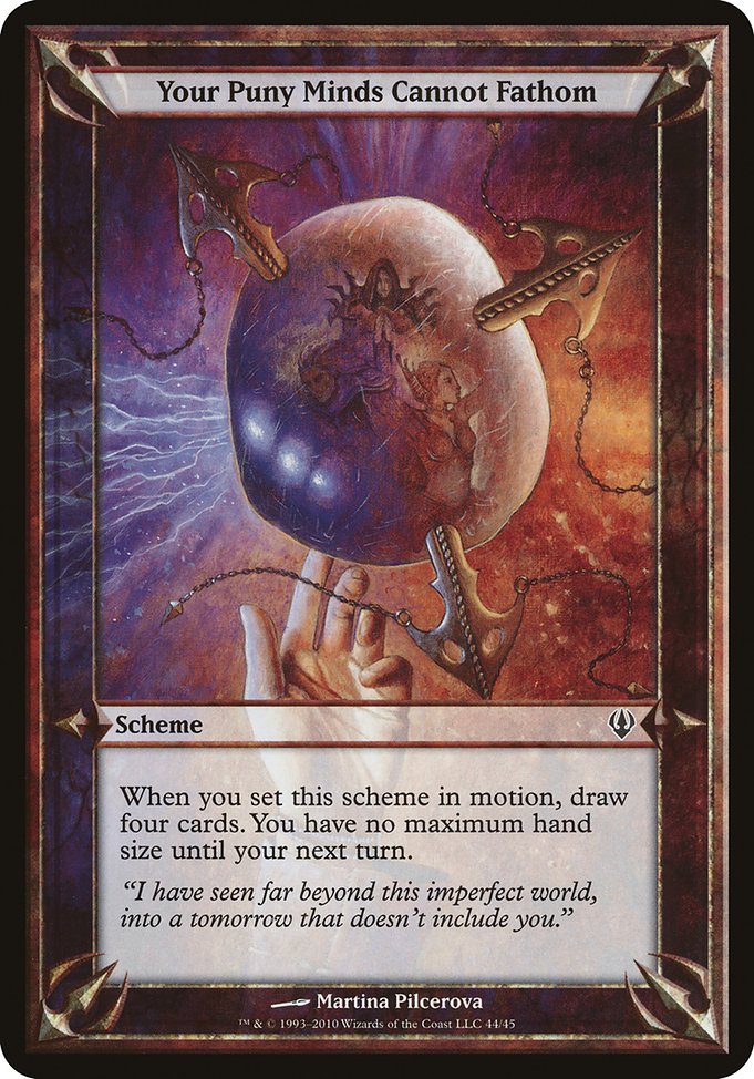 Your Puny Minds Cannot Fathom highlighted card art