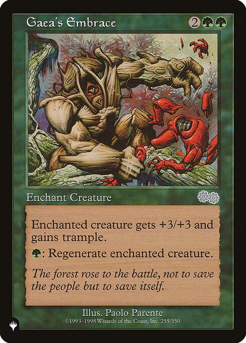 Gaea's Embrace highlighted card art