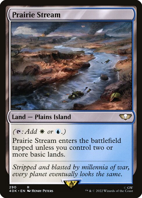 Prairie Stream from Warhammer 40,000 Commander