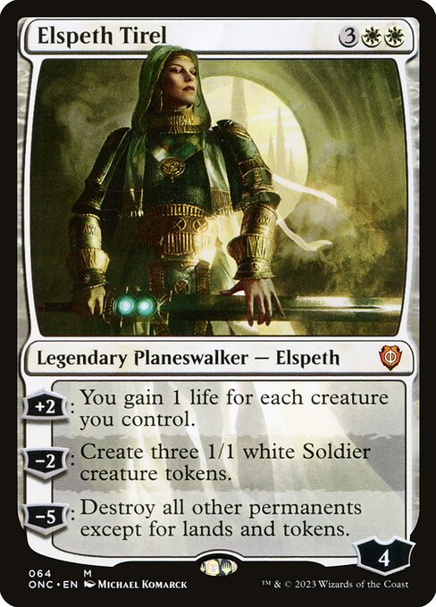 Elspeth Tirel from Phyrexia: All Will Be One Commander