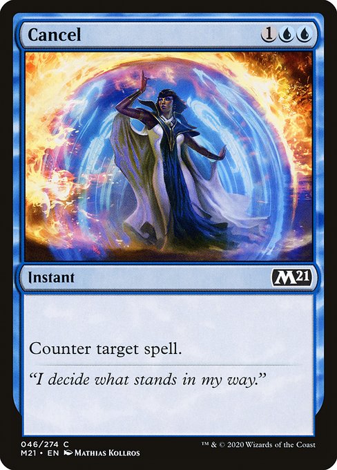 Cancel from Core Set 2021