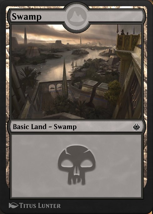Swamp from Amonkhet Remastered