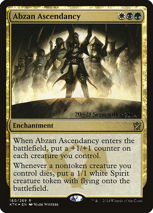 Abzan Ascendancy from Khans of Tarkir Promos