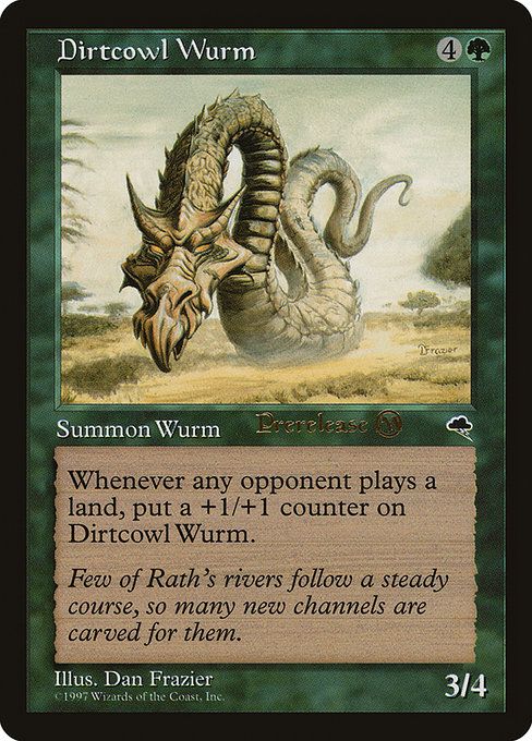 Dirtcowl Wurm from Tempest Promos