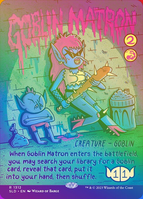 Goblin Matron from Secret Lair Drop