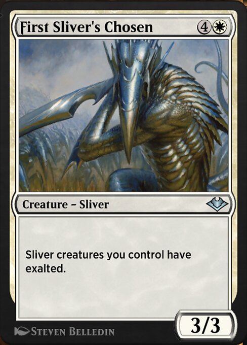 First Sliver's Chosen highlighted card art