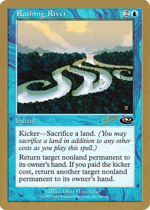 Rushing River from World Championship Decks 2002