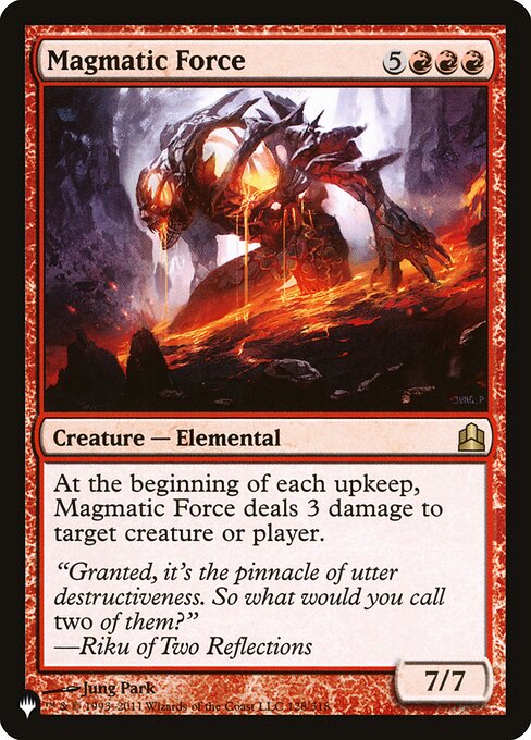 Magmatic Force from The List